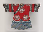 Birthday or Ceremonial Robe with Crane Medallions