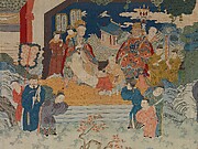 Tapestry Panel with Reception Scene