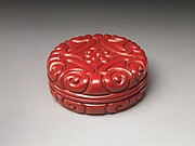 Box with “Pommel Scroll” Design


