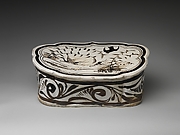 Pillow with Hawk Hunting a Swan (Spring Hunt)

