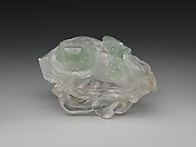 Dish with Frog and Lotus Leaves

