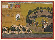 Rama Releases the Demon Spies Shuka and Sarana: Folio from a Ramayana 'Siege of Lanka' Series