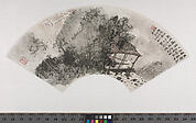 Set of Fan Paintings
Leaf 4:  Listening to the Waterfall
