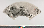 Set of Fan Paintings
Leaf 6:  Ramblers by the Waterfall
