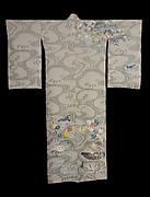 Summer Robe with Waves and Cormorant Fishing

