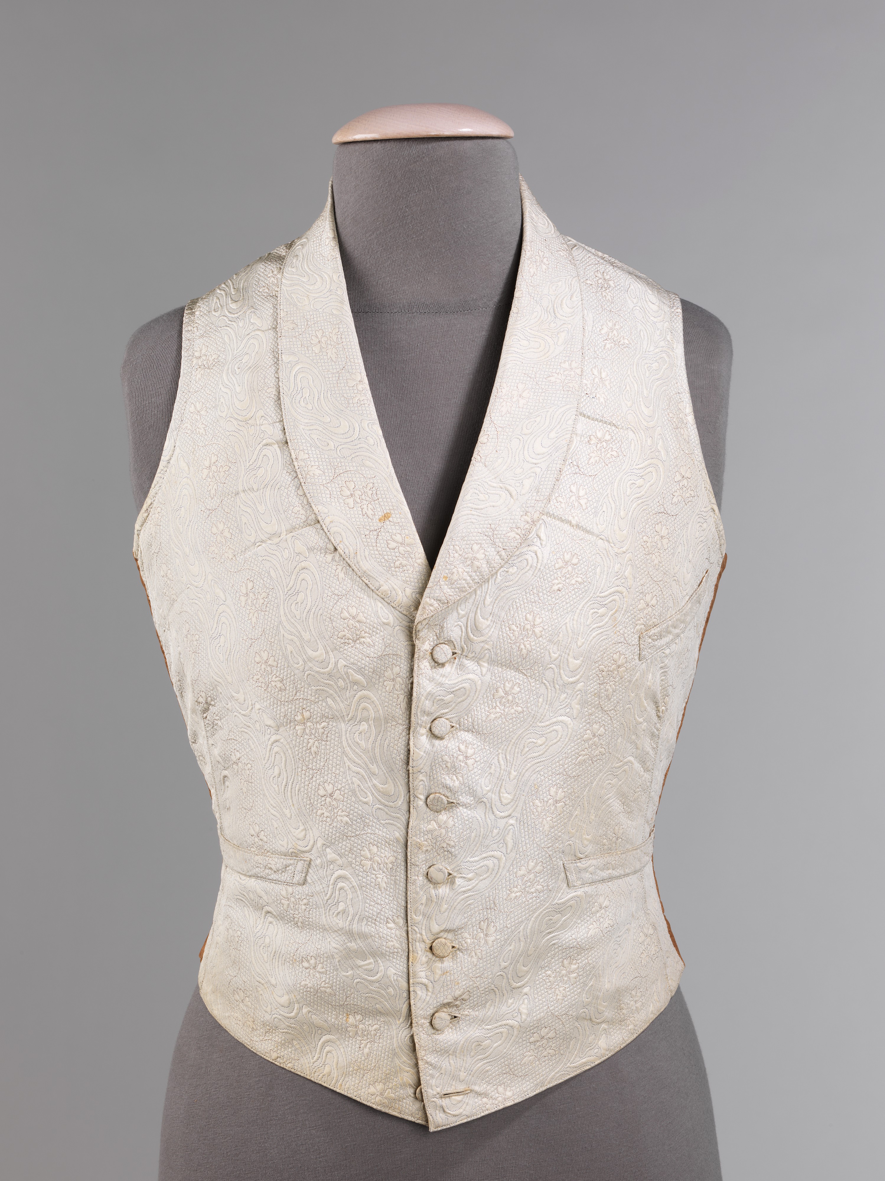 1850 55 Met Waistcoat Fashion Victorian Clothing