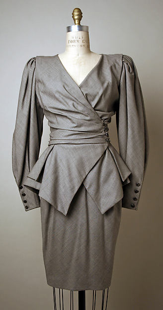 Ultimate 1980s Power Suit by French Designer Emanuel Ungaro