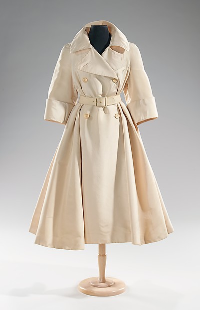 Evening trench coat