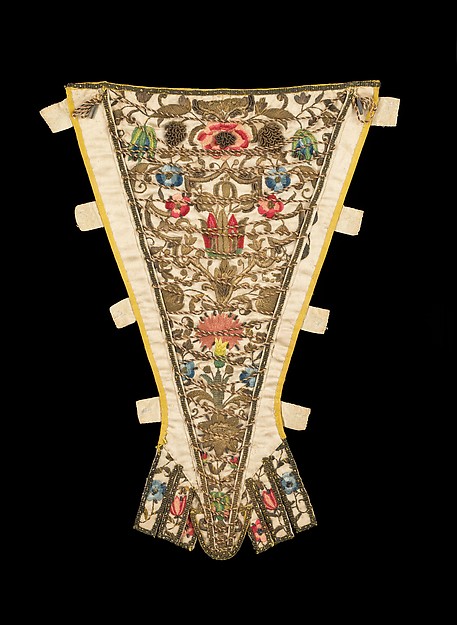 Stomacher, circa 1720