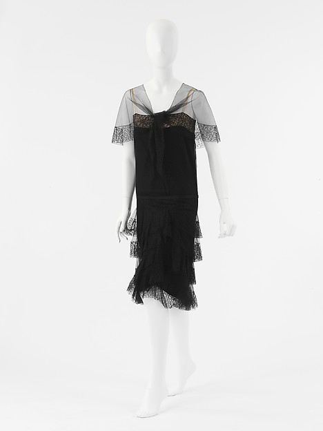 chanel flapper dress