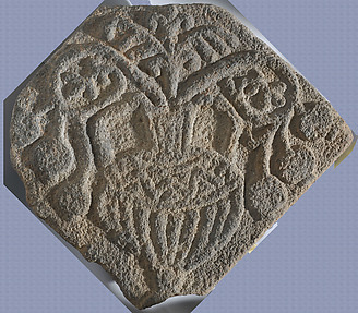 Relief with an Amphora