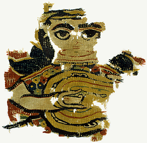 Fragment of a Wall Hanging with a Musician Playing the Oud