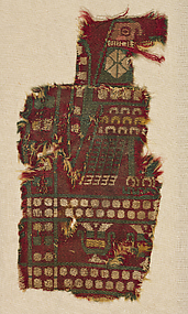 Fragment of Wall Hanging with Eagle