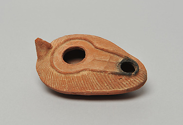 Oil Lamp with a Cross