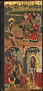 Panel of Saint John the Baptist with Scenes from His Life