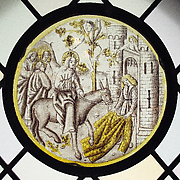 Roundel with Entry into Jerusalem
