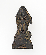 Pilgrim's Badge with Bust of a Bishop