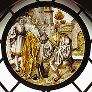 Roundel with Return of the Prodigal Son