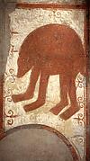 Fresco, with bear