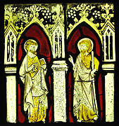 Panel with Two Apostles