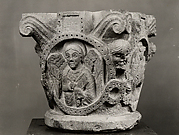 Capital with Symbols of the Evangelists