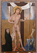 Man of Sorrows with Kneeling Donor