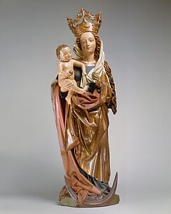 Virgin and Child on a Crescent Moon