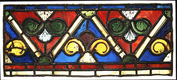 Section of a Border with Zigzag Pattern