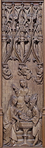 Panel with the Presentation in the Temple