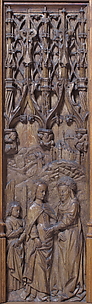 Panel with the Visitation