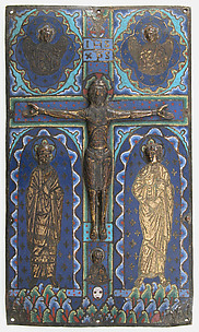 Plaque from a Bookcover with the Crucifixion