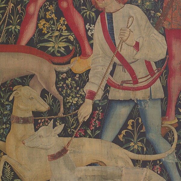 The Hunters Enter the Woods (from the Unicorn Tapestries)