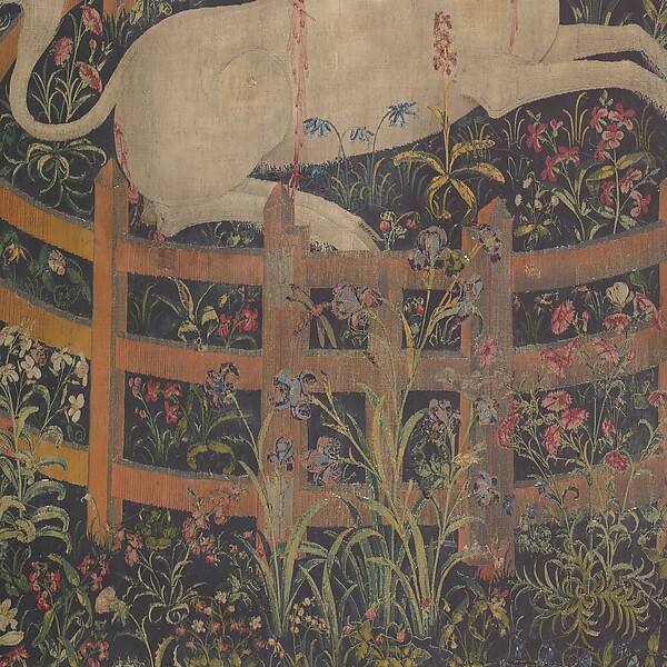 The Unicorn in Captivity (from the Unicorn Tapestries)
