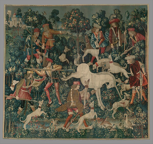The Unicorn Defends Itself (from the Unicorn Tapestries)