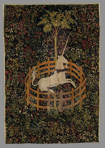 The Unicorn in Captivity (from the Unicorn Tapestries)
