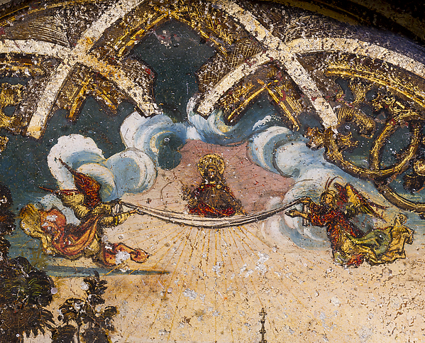 Paten with Abraham and Melchizedek