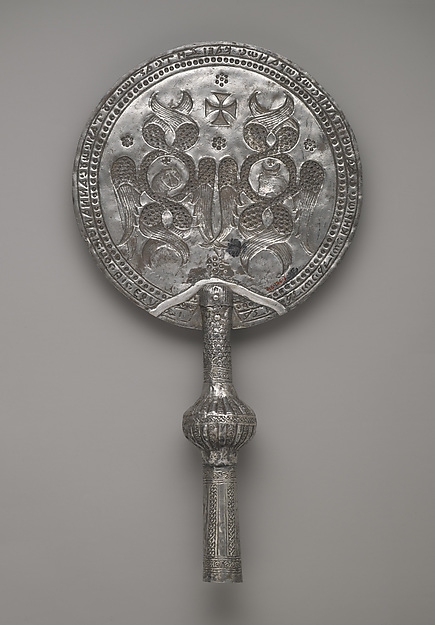 Pair of Liturgical Fans (Rhipidia)