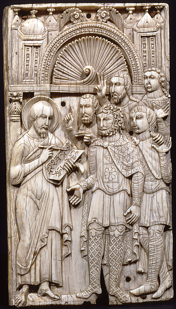 Ivories of the So-Called Grado Chair: Saint Mark Preaching