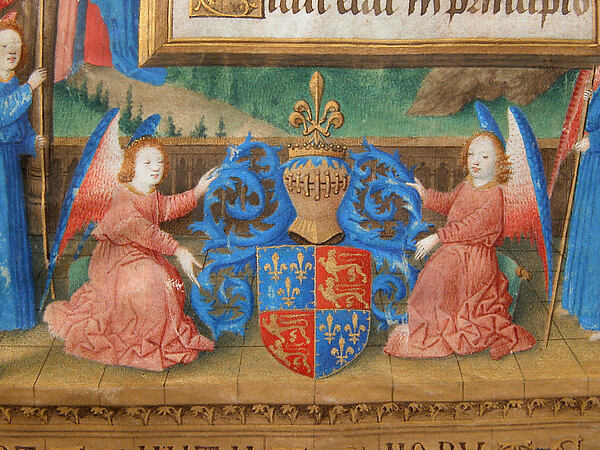 Two Leaves from the Hours of Charles of France