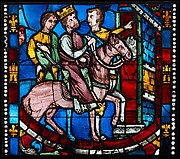 Theodosius Arrives at Ephesus from a Scene from the Legend of the Seven Sleepers of Ephesus