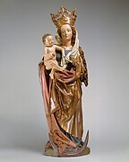 Virgin and Child on a Crescent Moon