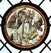 Roundel with the Temptation of Saint Anthony