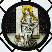 Roundel with Saint Agnes