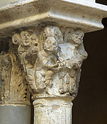Capital with the Presentation of Christ in the Temple
