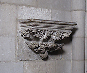 Corbel from the Double Sepulchral Monument of Don Àlvar Rodrigo de Cabrera, Count of Urgell and Viscount of Ager and his wife Cecilia of Foix