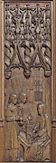 Panel with Angels Visitng the Virgin in the Temple