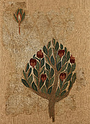 Textile Fragment with Tree