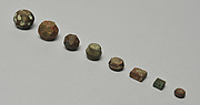 Eight Bronze Weights