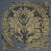 Roundel with Amazons