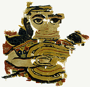 Fragment of a Wall Hanging with a Musician Playing the Oud
